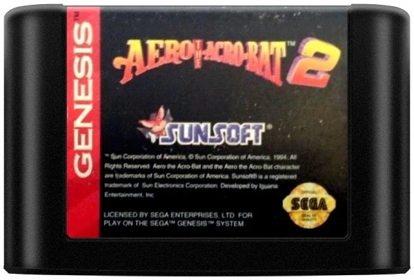 Aero the Acro-Bat 2 - Sega Genesis