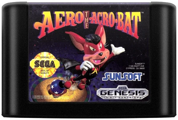 Aero the Acro-Bat - Sega Genesis