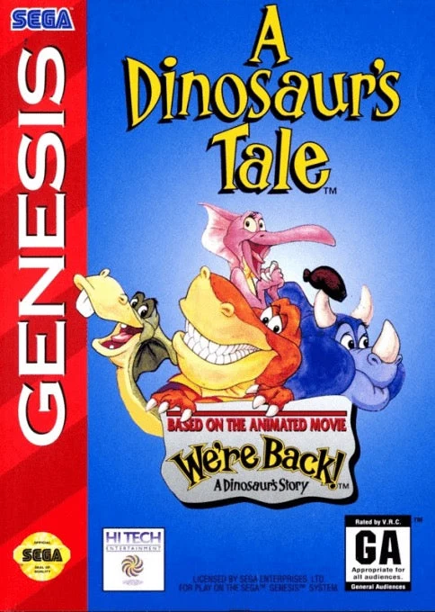 A Dinosaur's Tale - Sega Genesis