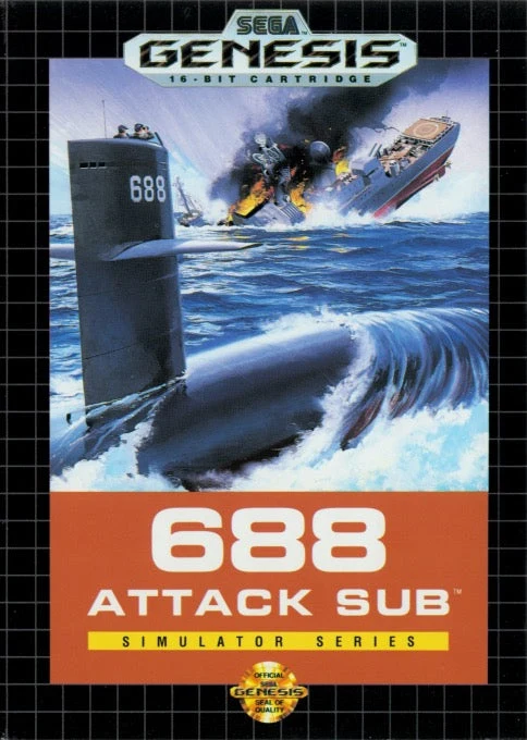 688 Attack Sub - Sega Genesis