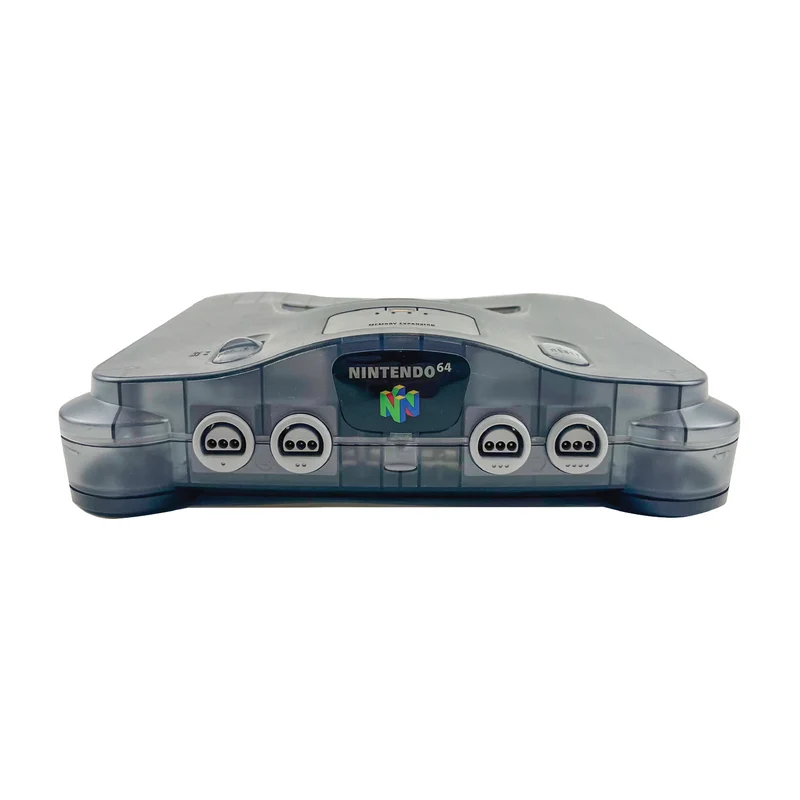 Nintendo N64 Funtastic Smoke Grey Console Bundle (NUS-001)