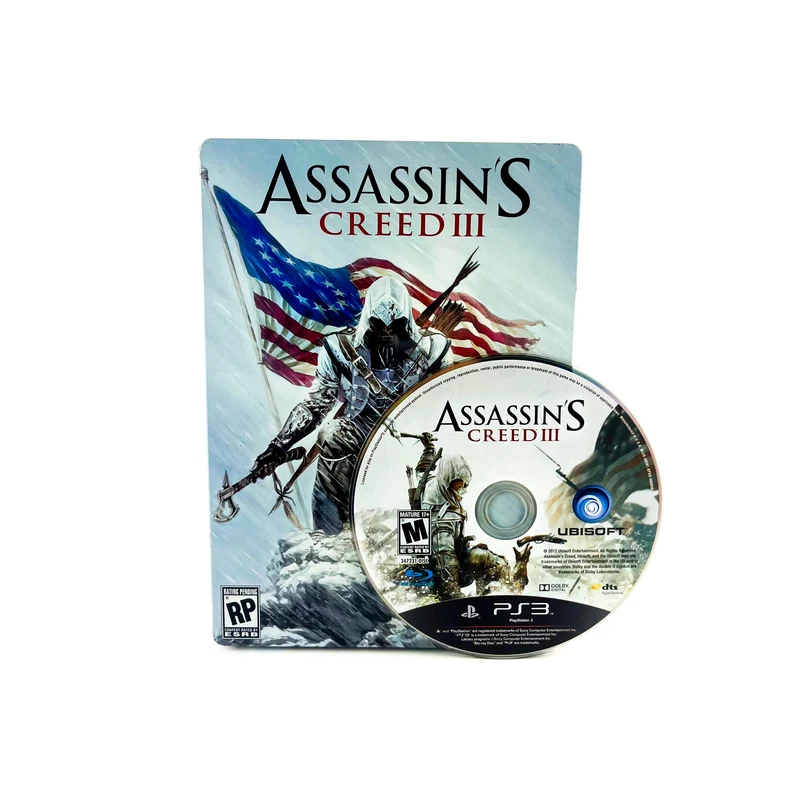 Assassin's Creed III Steelbook Edition - Sony PlayStation 3 (PS3)