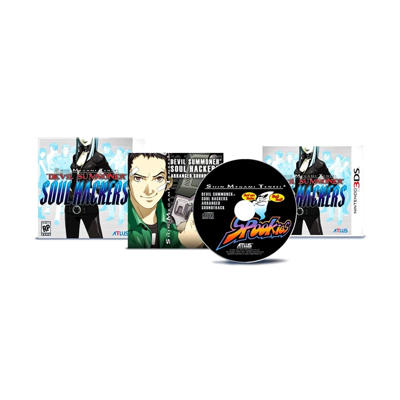 Shin Megami Tensei Devil Summoner Soul Hackers Soundtrack Bundle - Nintendo 3DS