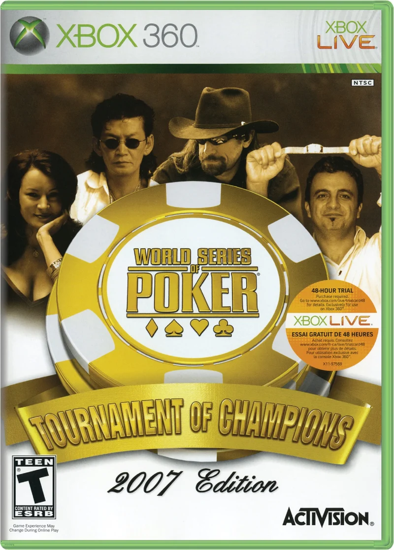 World Series of Poker Tournament of Champions 2007 - Microsoft Xbox 360