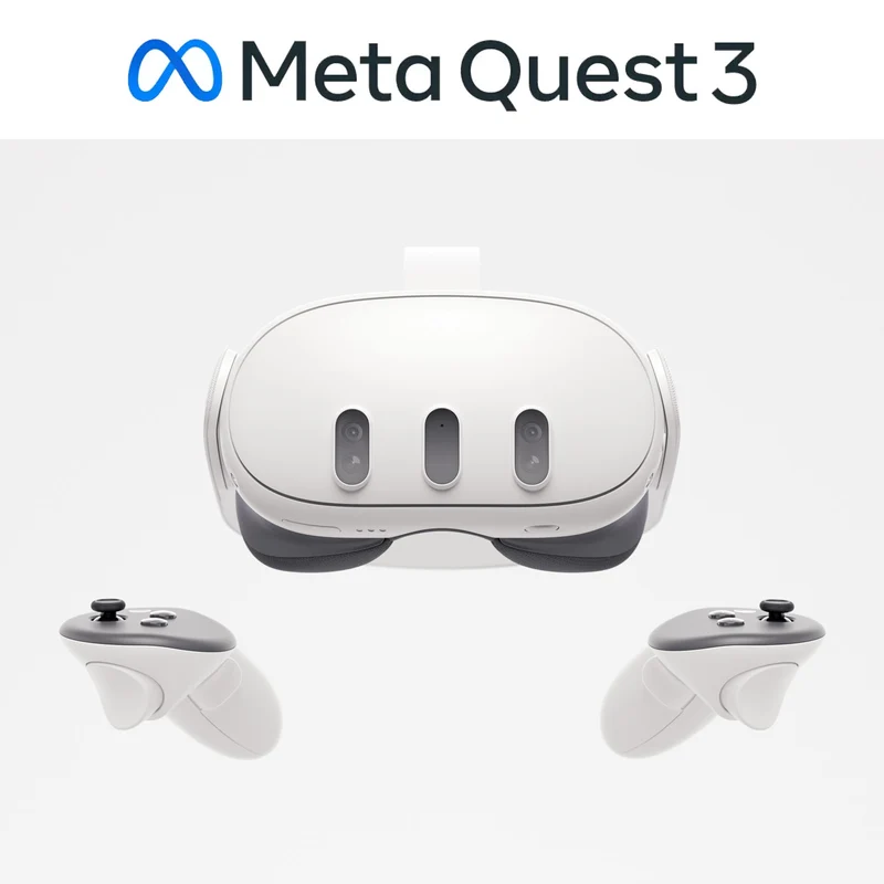 Meta Quest 3 128GB / 512GB - Breakthrough Mixed Reality - Powerful Performance (Oculus)