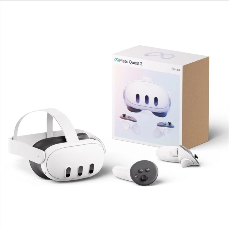 Meta Quest 3 128GB / 512GB - Breakthrough Mixed Reality - Powerful Performance (Oculus)