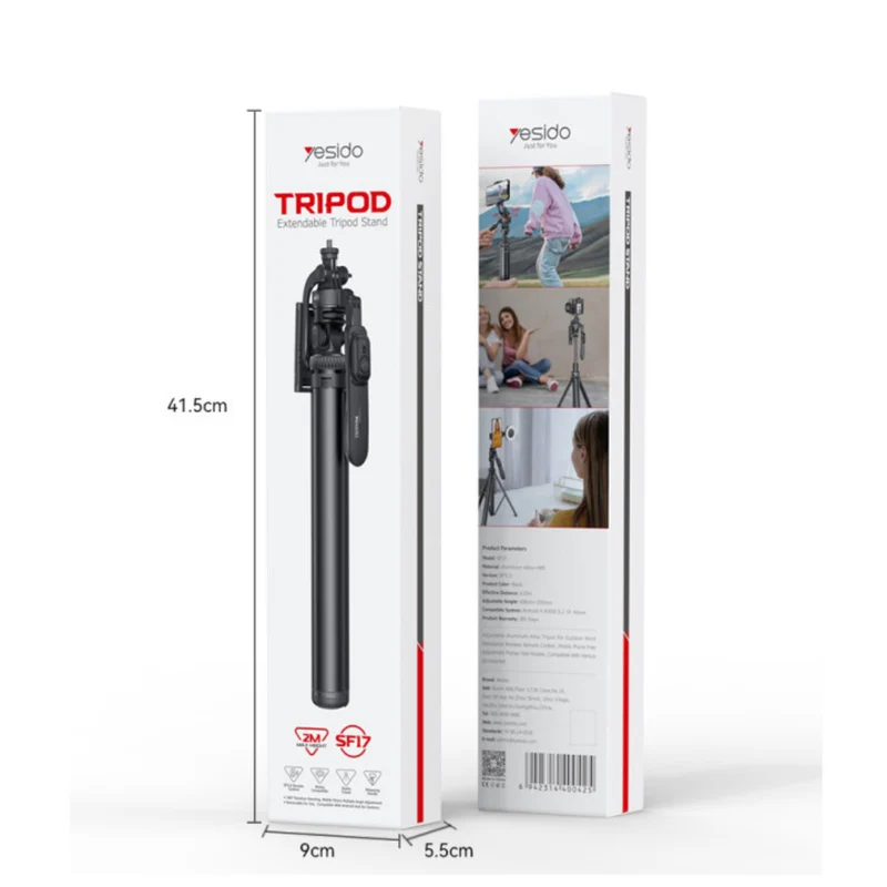 Yesido Tripod Leg Selfie Stand SF17