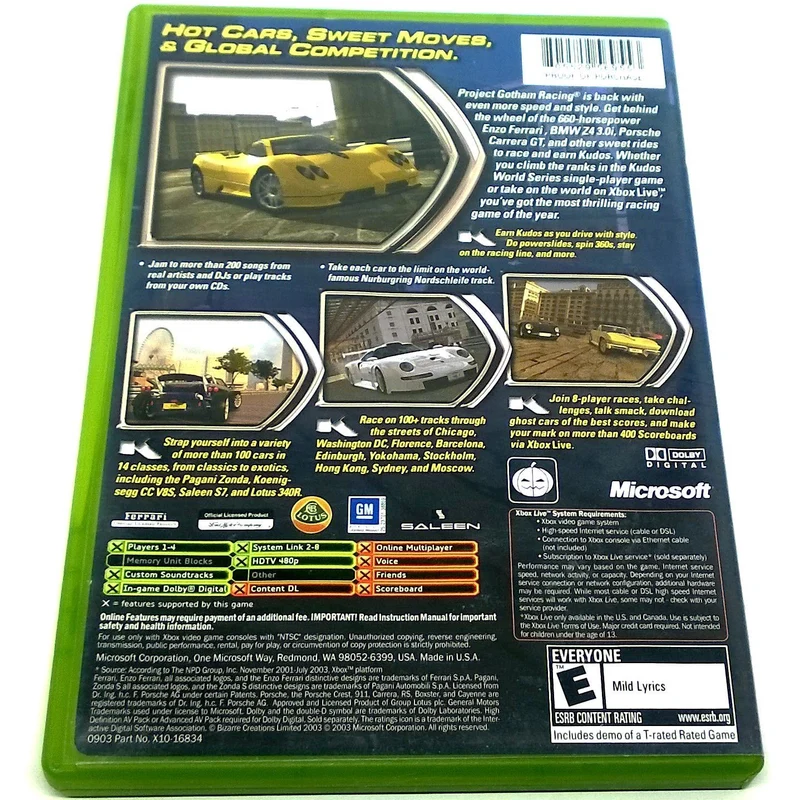 Project Gotham Racing 2