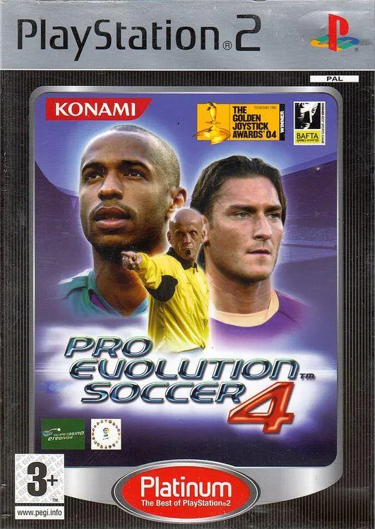 Pro Evolution Soccer 4 – PlayStation 2 Football