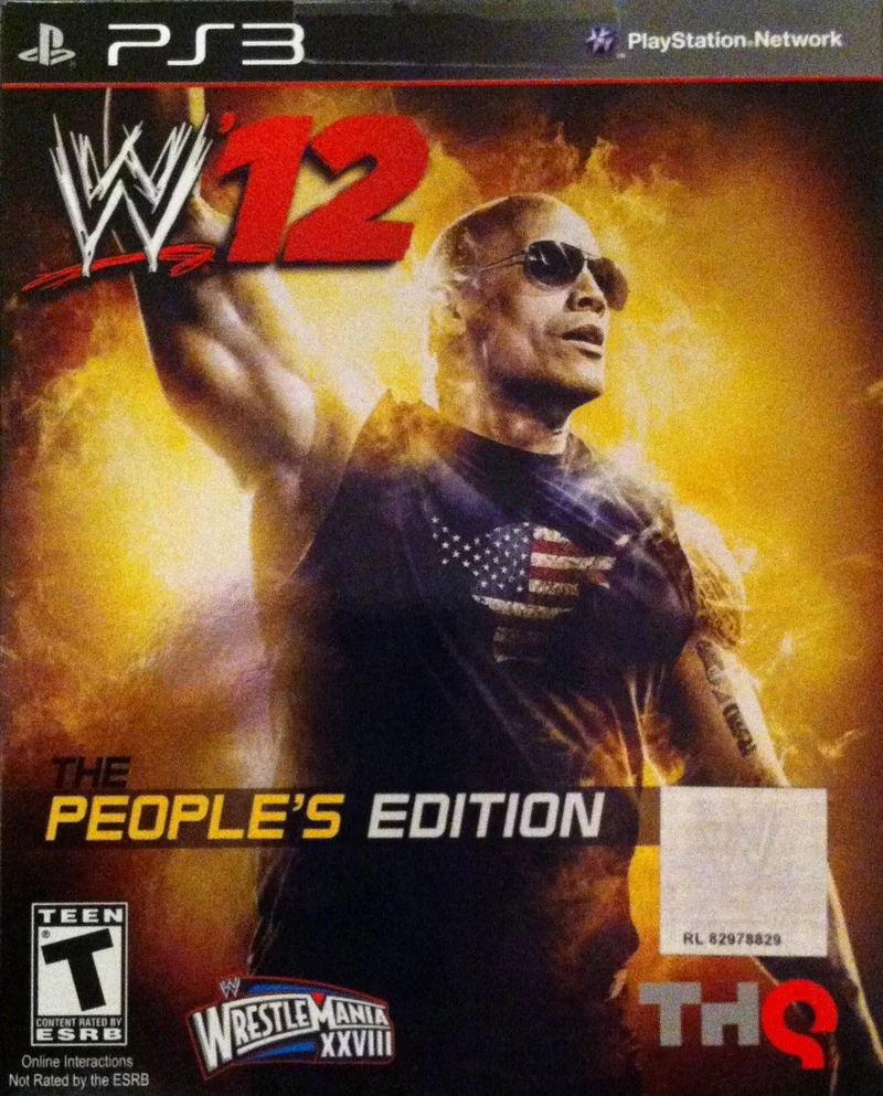 WWE '12 [The People's Edition] - Sony PlayStation 3 (PS3)