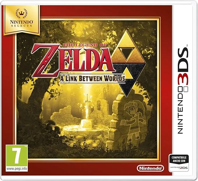 The Legend of Zelda A Link Between Worlds Nintendo Selects 3DS - Usato