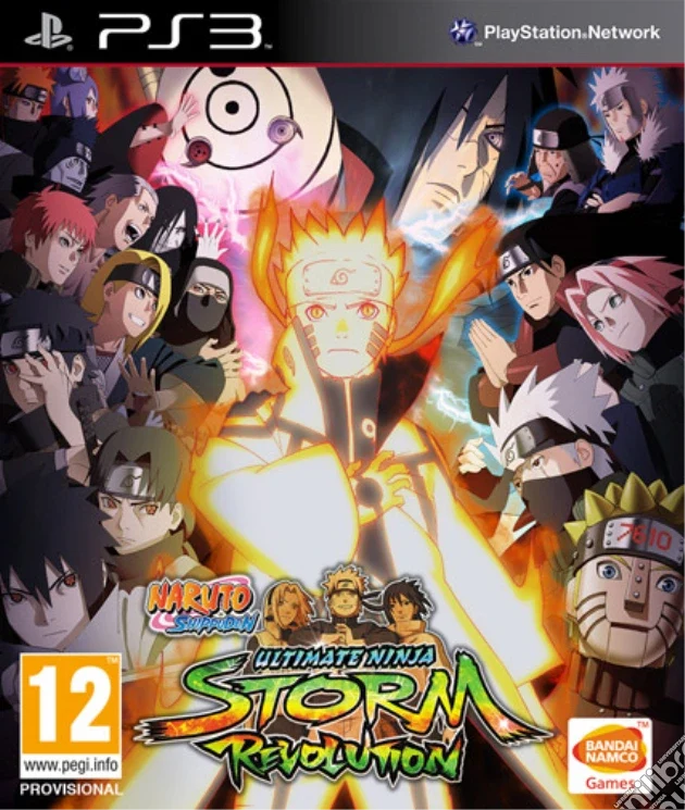Naruto Shippuden Ultimate Ninja Storm Revolution PS3 - Usato