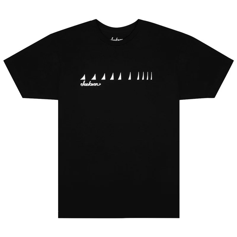 Jackson Shark Fin Neck T-Shirt (Black) Large
