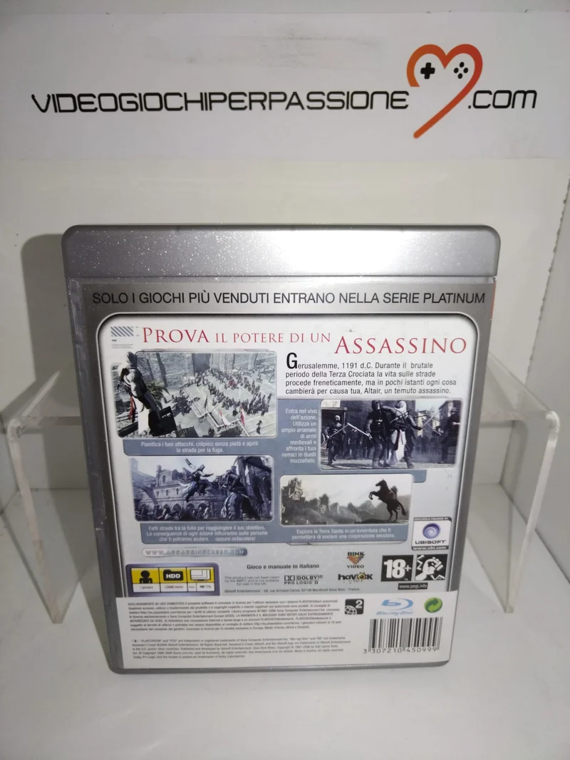 ASSASSIN'S CREED PS3 (usato)(versione ita.)