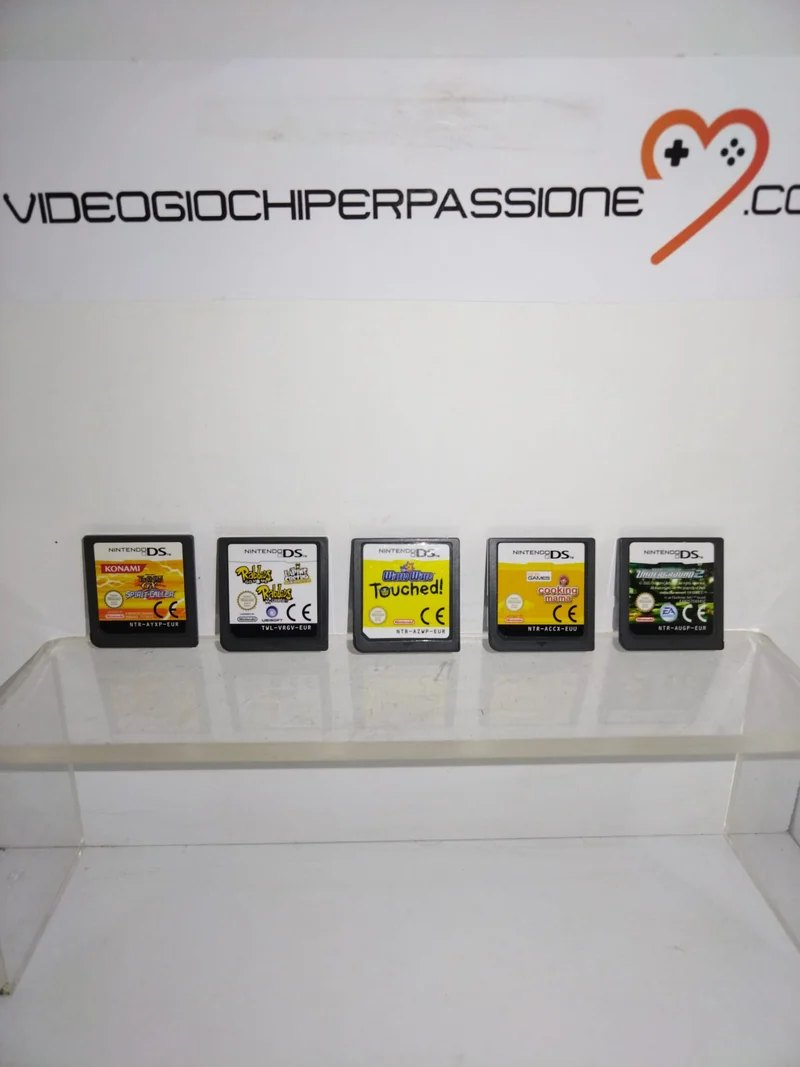 GIOCHI NINTENDO DS (usati)(senza custodia)