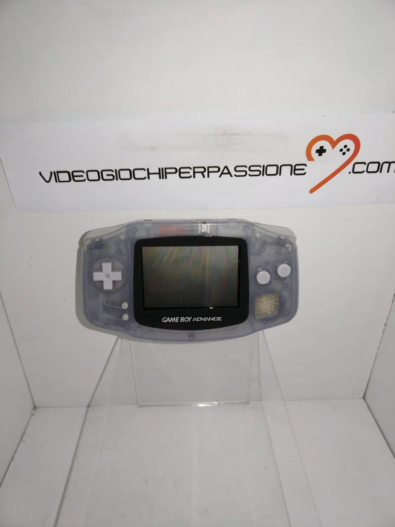 CONSOLE NINTENDO- game boy advance -(usato)TRASPARENTE
