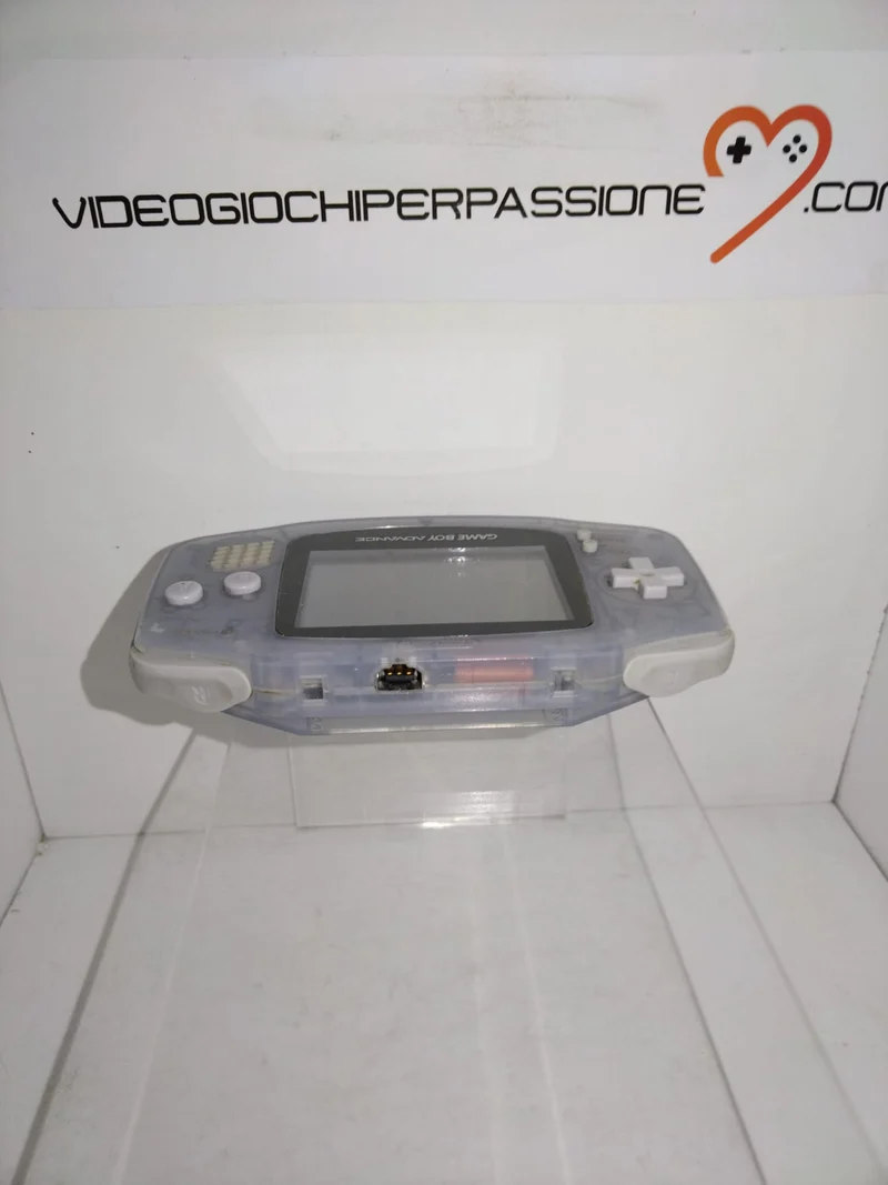 CONSOLE NINTENDO- game boy advance -(usato)TRASPARENTE