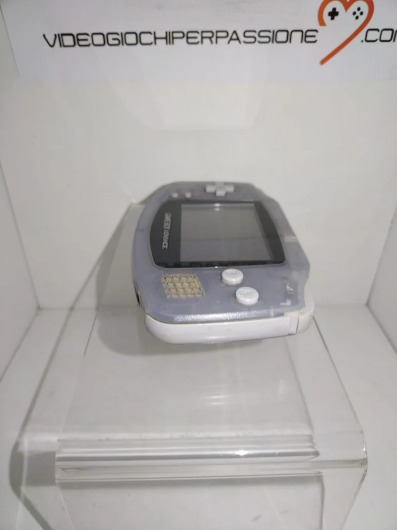 CONSOLE NINTENDO- game boy advance -(usato)TRASPARENTE