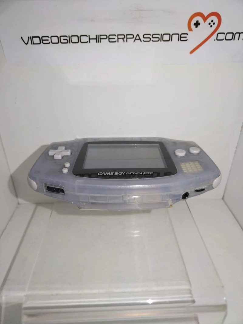 CONSOLE NINTENDO- game boy advance -(usato)TRASPARENTE