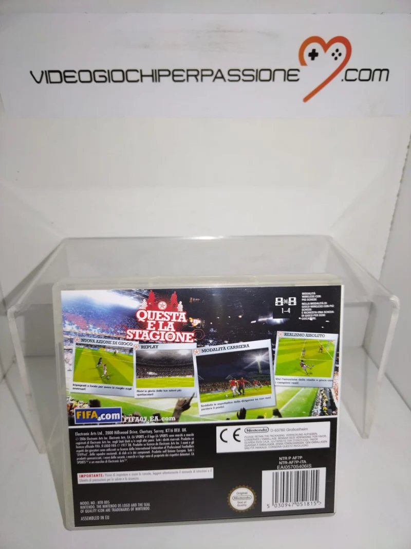FIFA 07 NINTENDO DS (usato)(versione ita.)