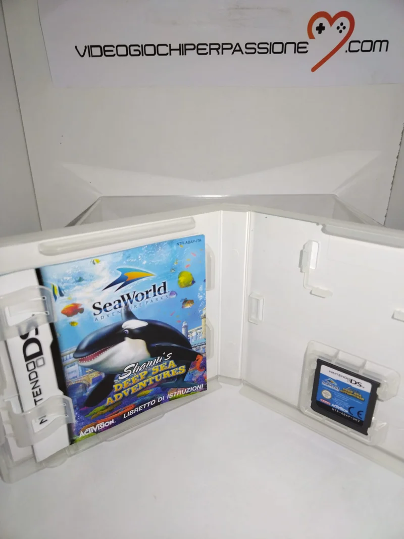 Sea World: Shamu's Deep Sea Adventures DS NINTENDO (usato)(versione ita.)