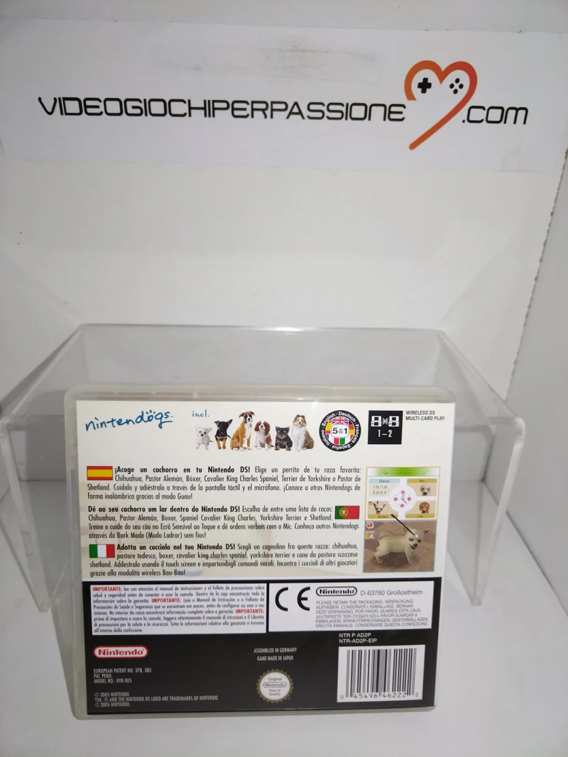 NINTENDOGS CHIHUAHUA E FRIENDS DS NINTENDO (usato garantito)