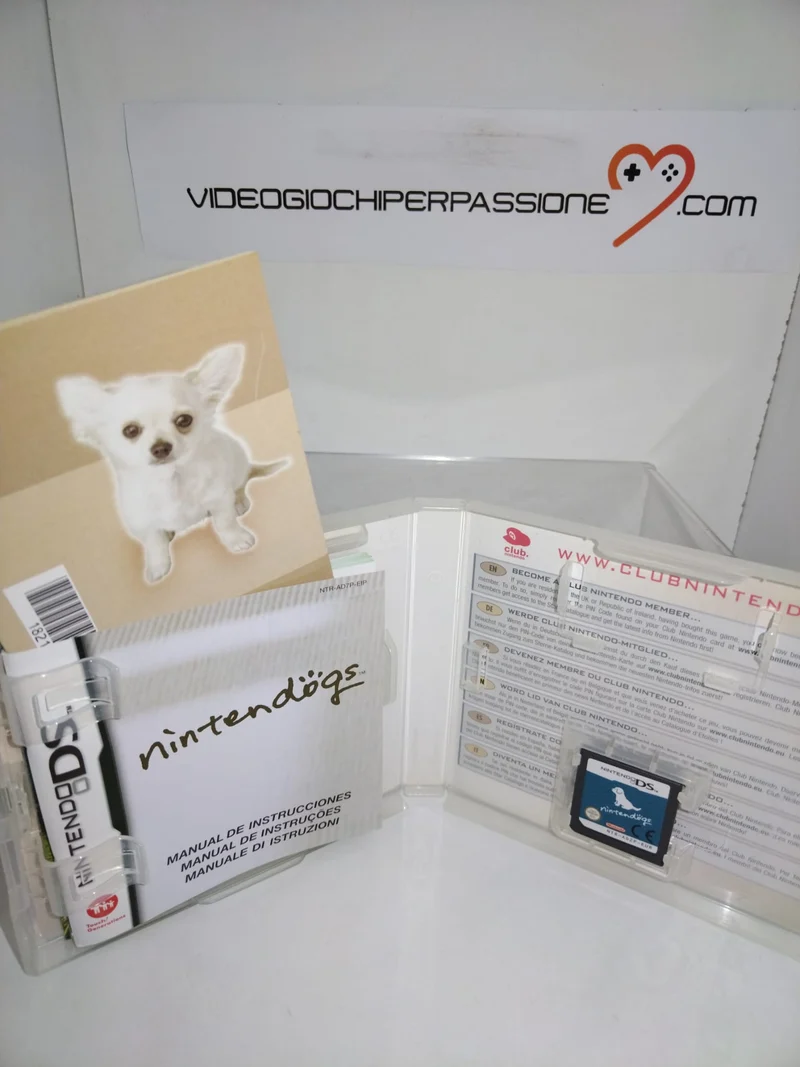 NINTENDOGS CHIHUAHUA E FRIENDS DS NINTENDO (usato garantito)