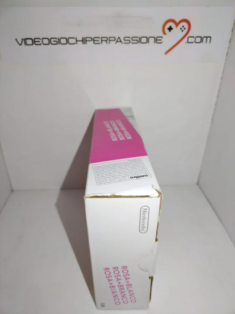 CONSOLE NEW NINTENDO 3DS XL ROSA+BIANCO (usato)(versione italiana)