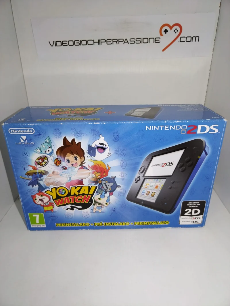 CONSOLE NINTENDO 2DS YO-KAI WATCH (usato garantito)(versione italiana)