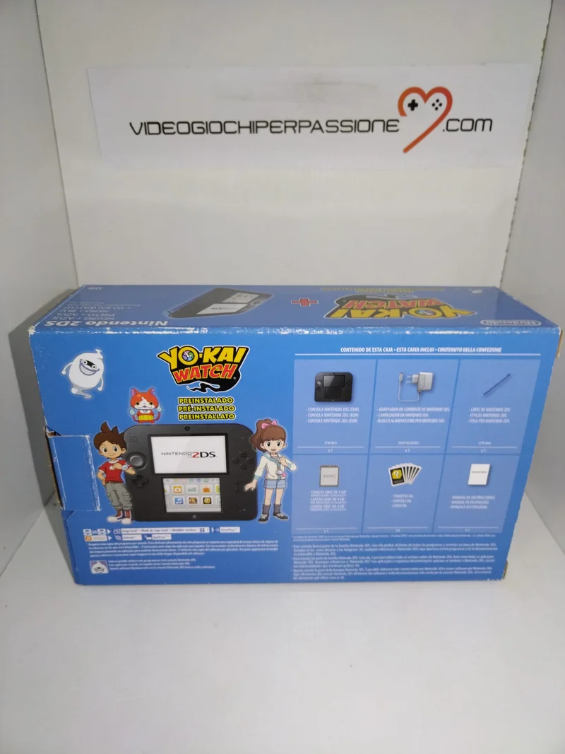 CONSOLE NINTENDO 2DS YO-KAI WATCH (usato garantito)(versione italiana)
