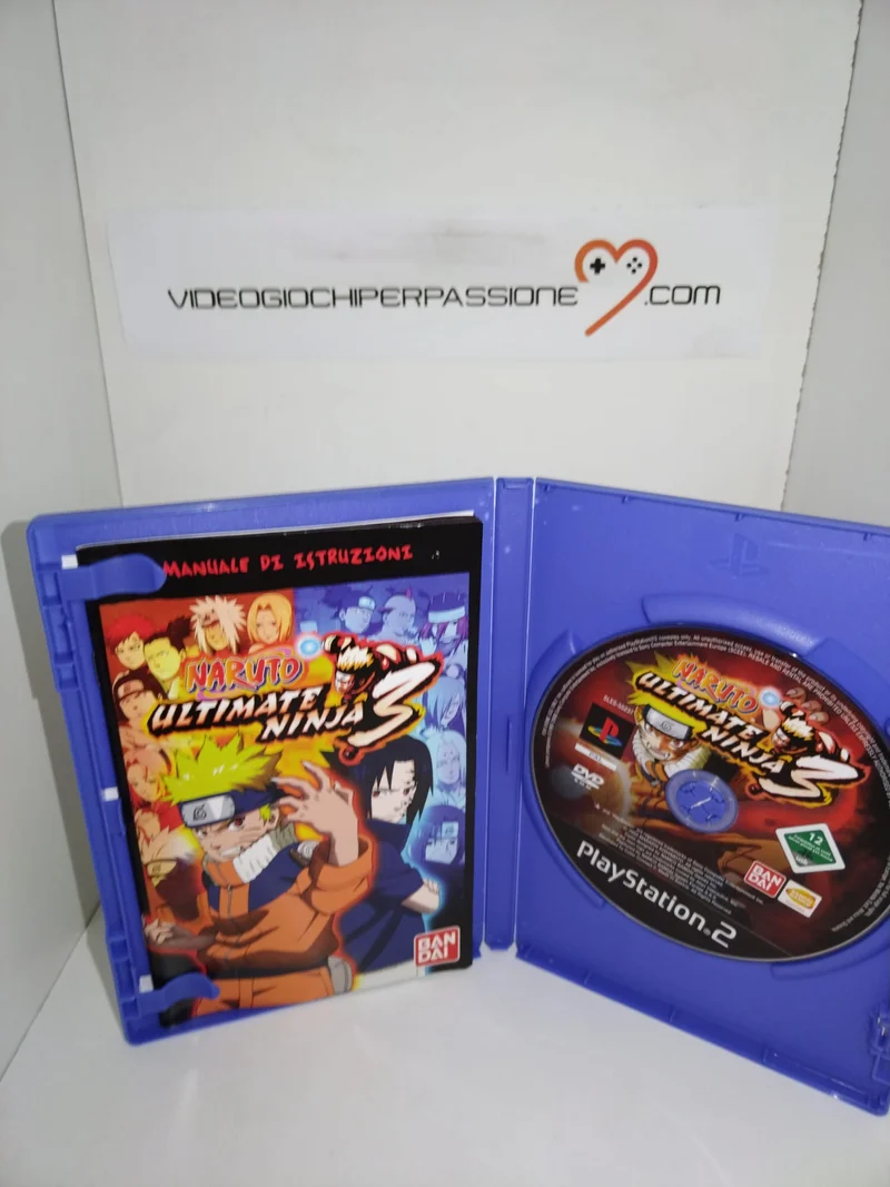 NARUTO ULTIMATE NINJA 3 PS2 (usato garantito)(versione italiana)