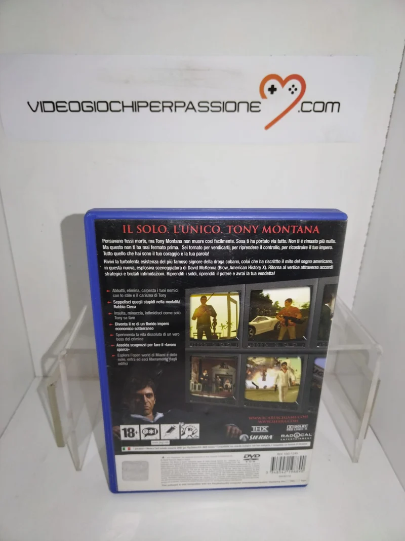 SCARFACE THE WORLD IS YOURS PS2 (usato garantito)(versione italiana)