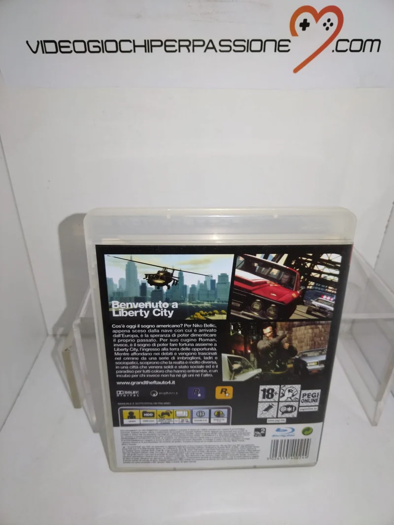 GTA 4 GRAND THEFT AUTO IV PS3 (usato garantito)(versione italiana)