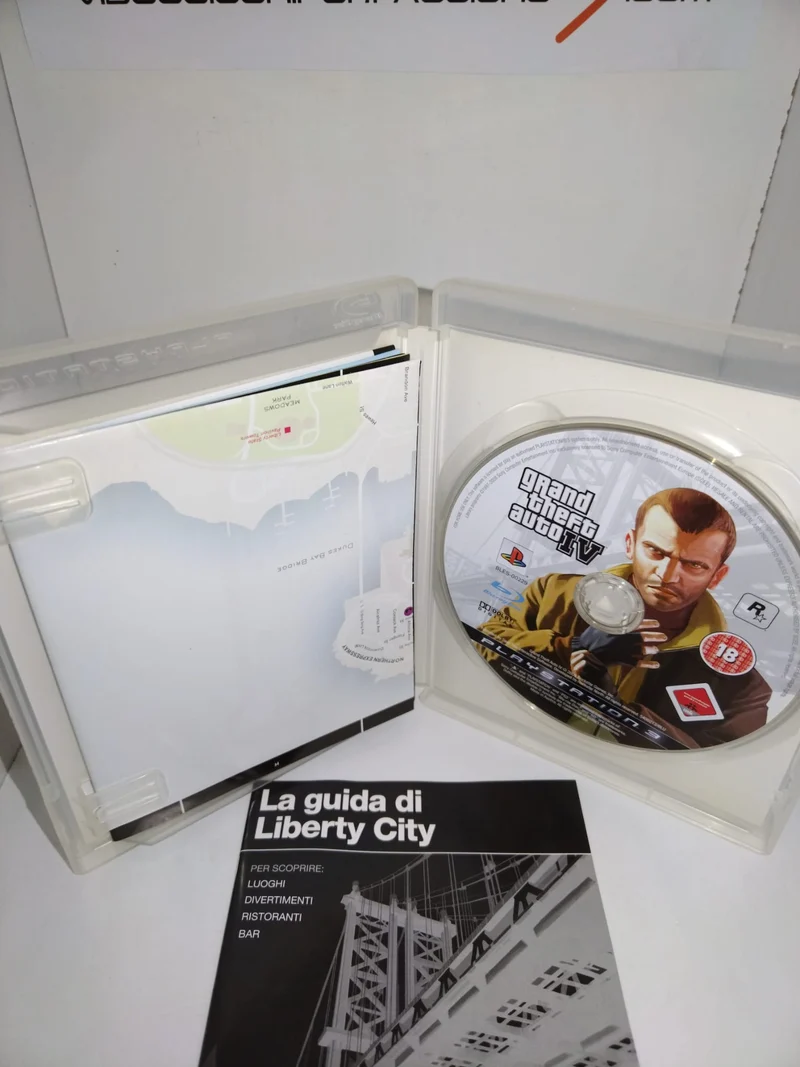 GTA 4 GRAND THEFT AUTO IV PS3 (usato garantito)(versione italiana)