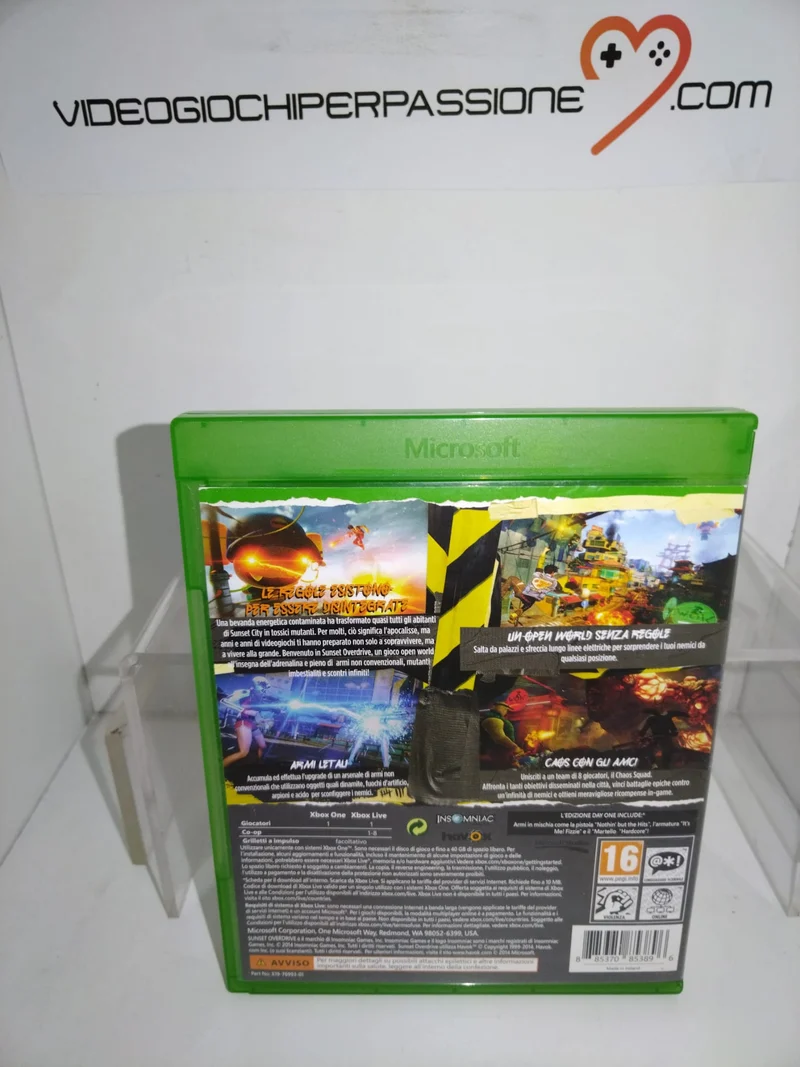SUNSET OVERDRIVE XBOX ONE (usato garantito)(versione italiana)