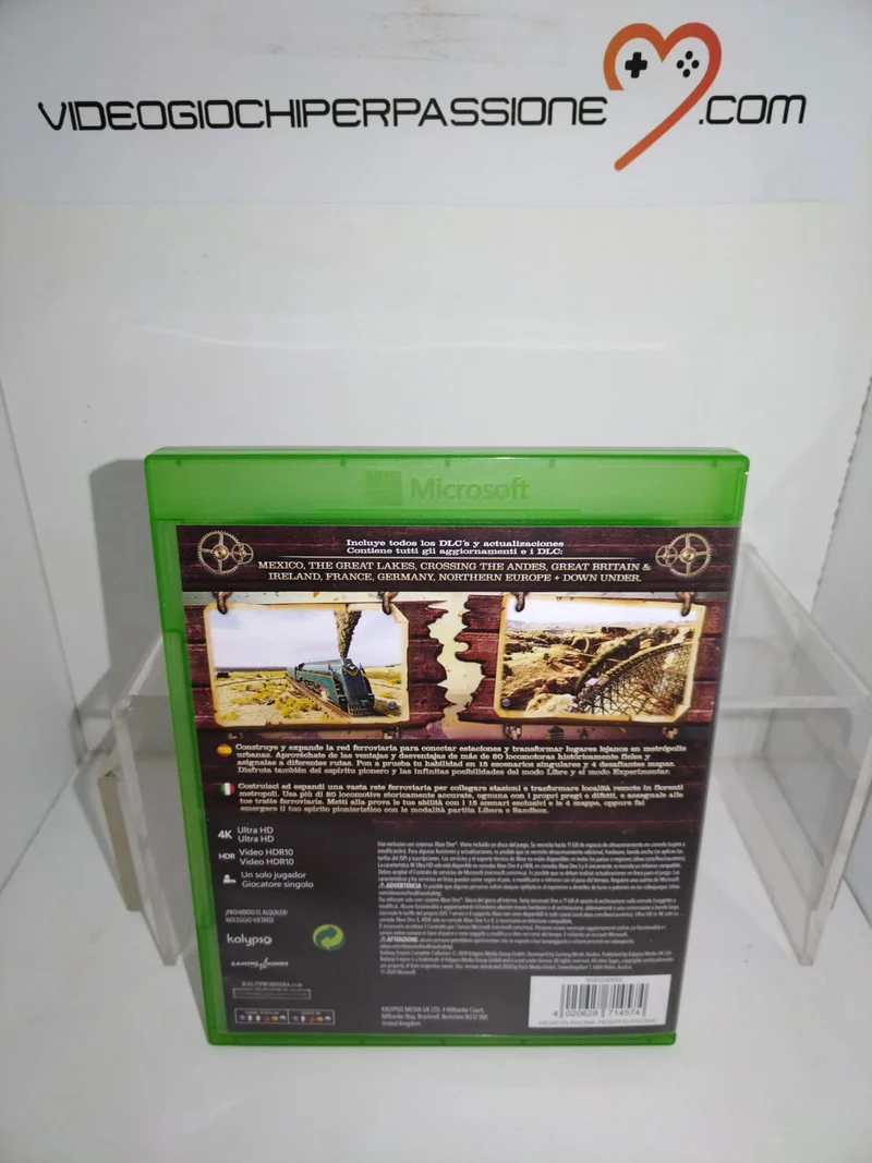RAILWAY EMPIRE COMPLETE COLLECTION XBOX ONE (usato garantito)