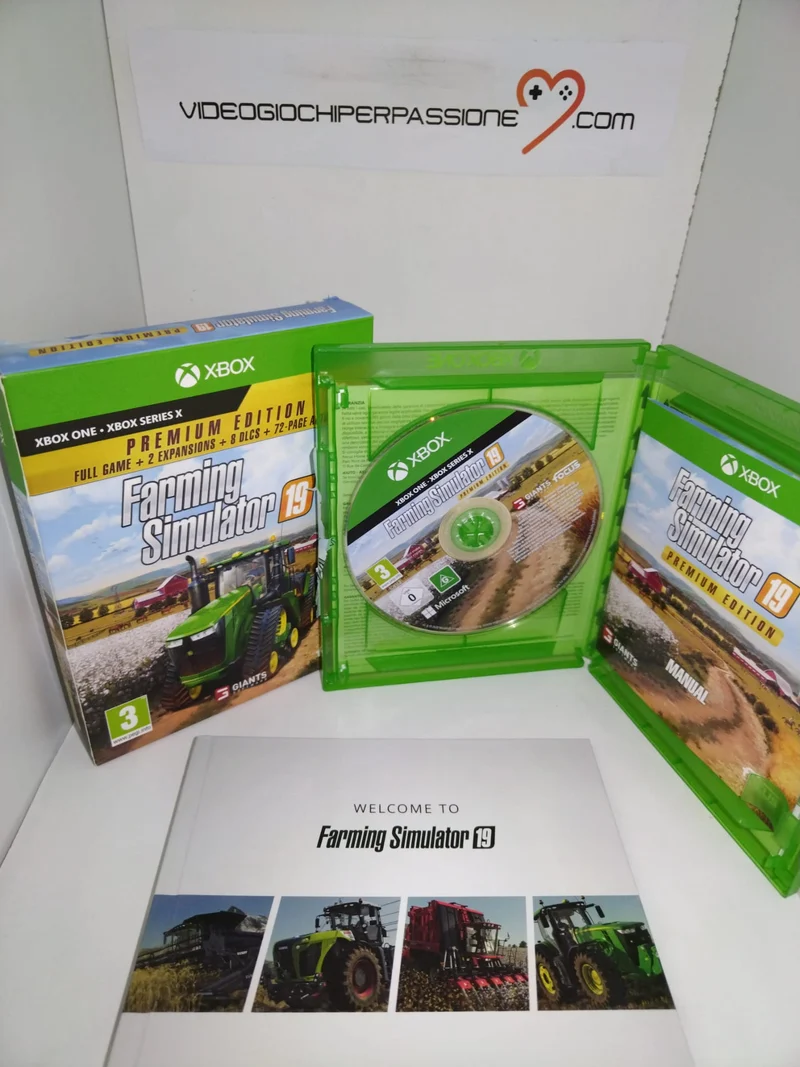 FARMING SIMULATOR 19 PREMIUM EDITION XBOX ONE-SERIE X (usato garantito)