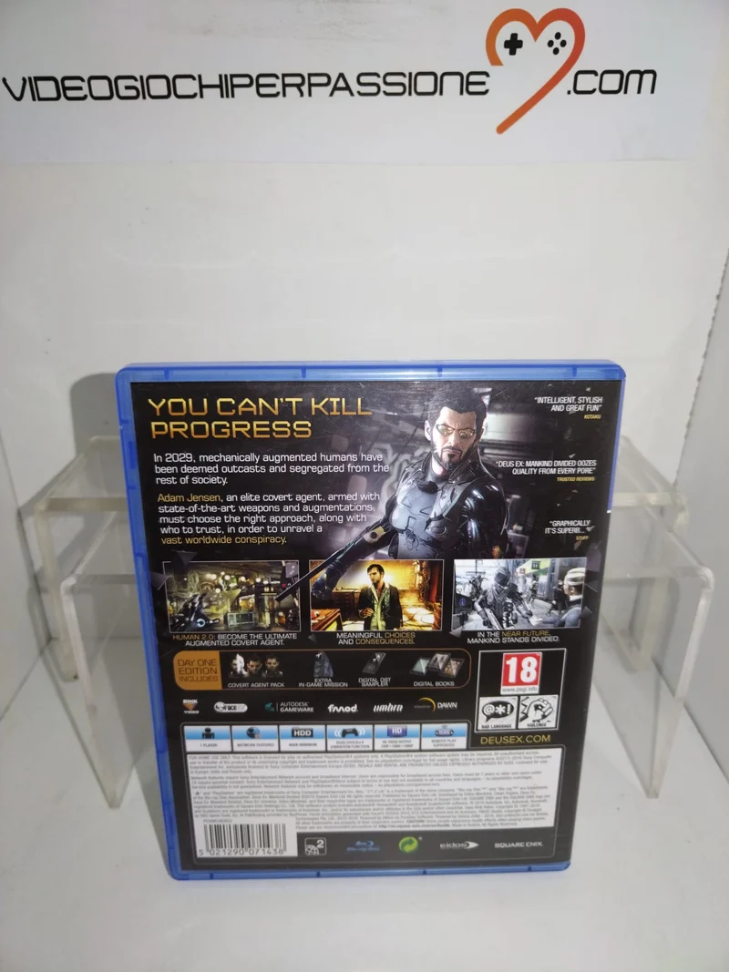 DEUS EX MANKIND DIVIDED -PS4 (usato garantito)