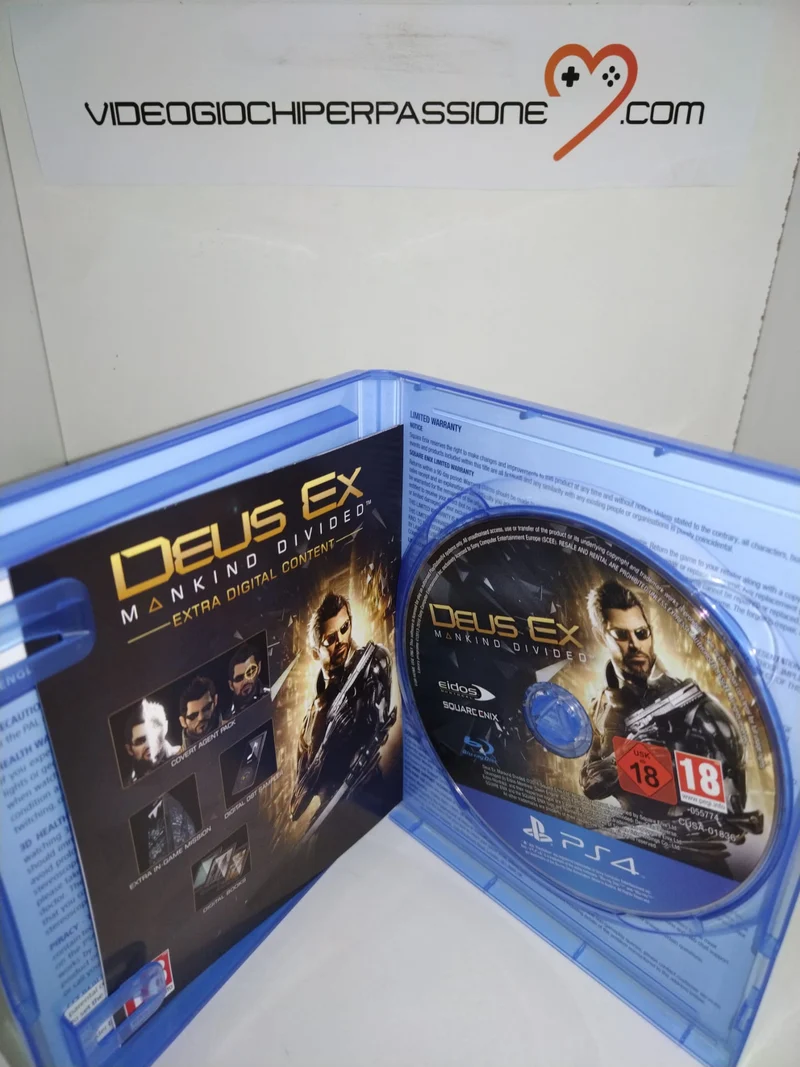 DEUS EX MANKIND DIVIDED -PS4 (usato garantito)