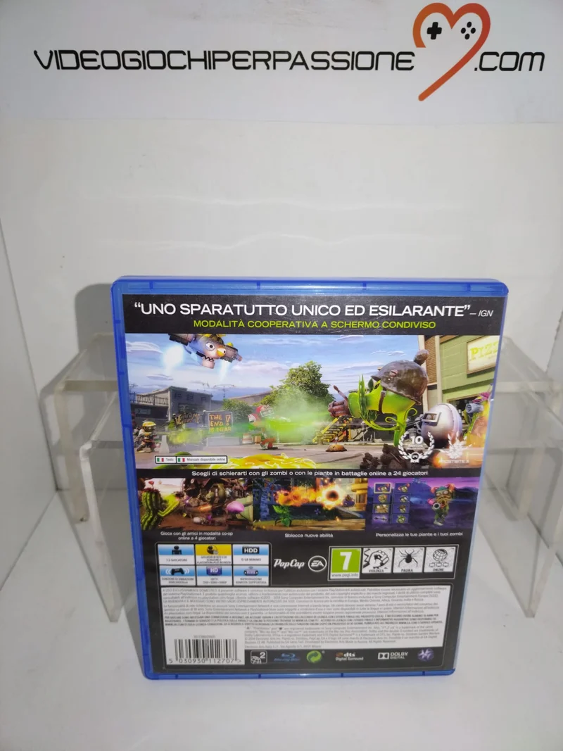 PLANTS VS ZOMBIES GARDEN WARFARE PS4 (usato garantito)