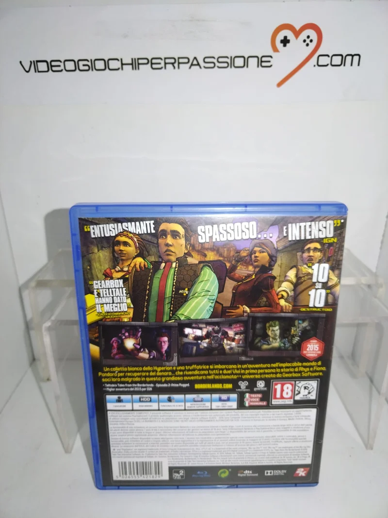 TALES FROMTHE BORDERLANDS A TELLTALE GAMES SERIES PS4 (usato garantito)