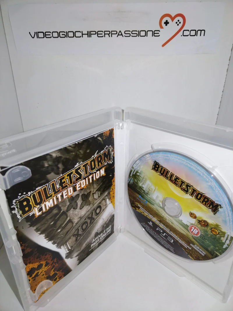 BULLETSTORM LIMITED EDITION PS3 (usato garantito)(versione italiana)