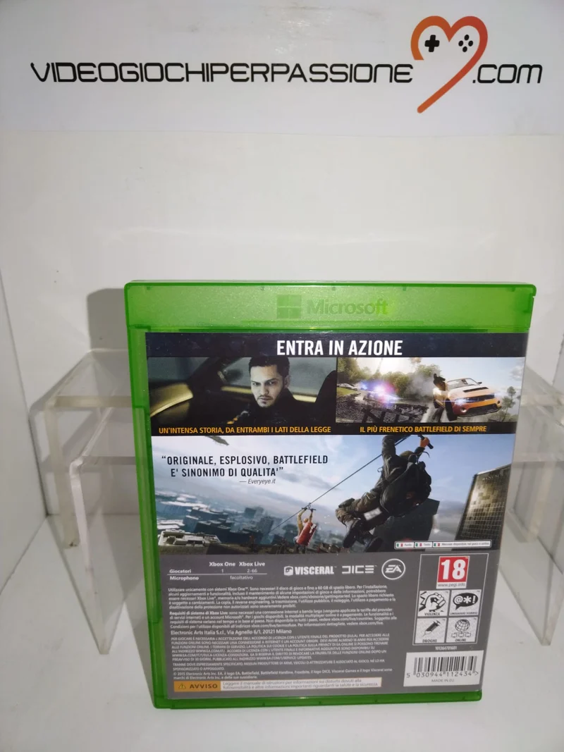 BATTLEFIELD HARDLINE XBOX ONE (usato garantito)