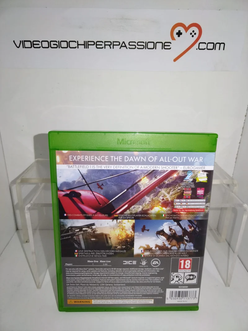 BATTLEFIELD 1 XBOX ONE (usato garantito)