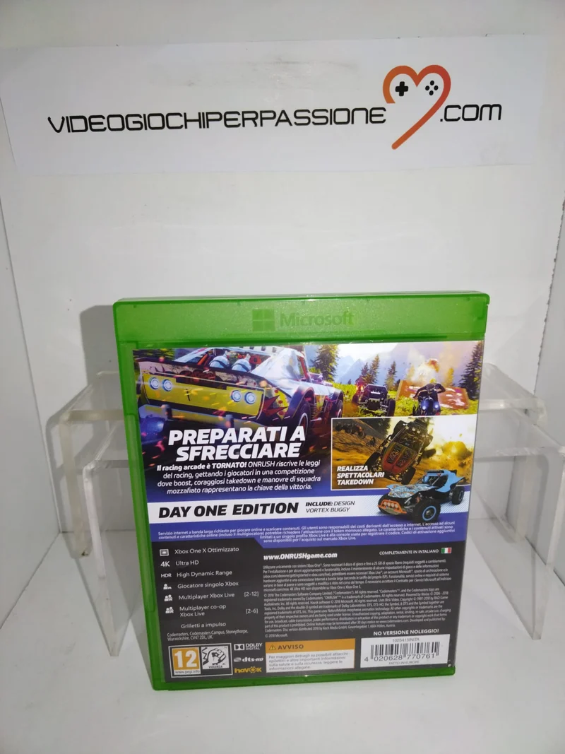 ONRUSH DAY ONE EDITION XBOX ONE (usato garantito)(versione italiana)