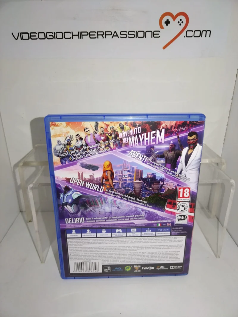 AGENTS OF MAYHEM day one edition PS4 (usato garantito)
