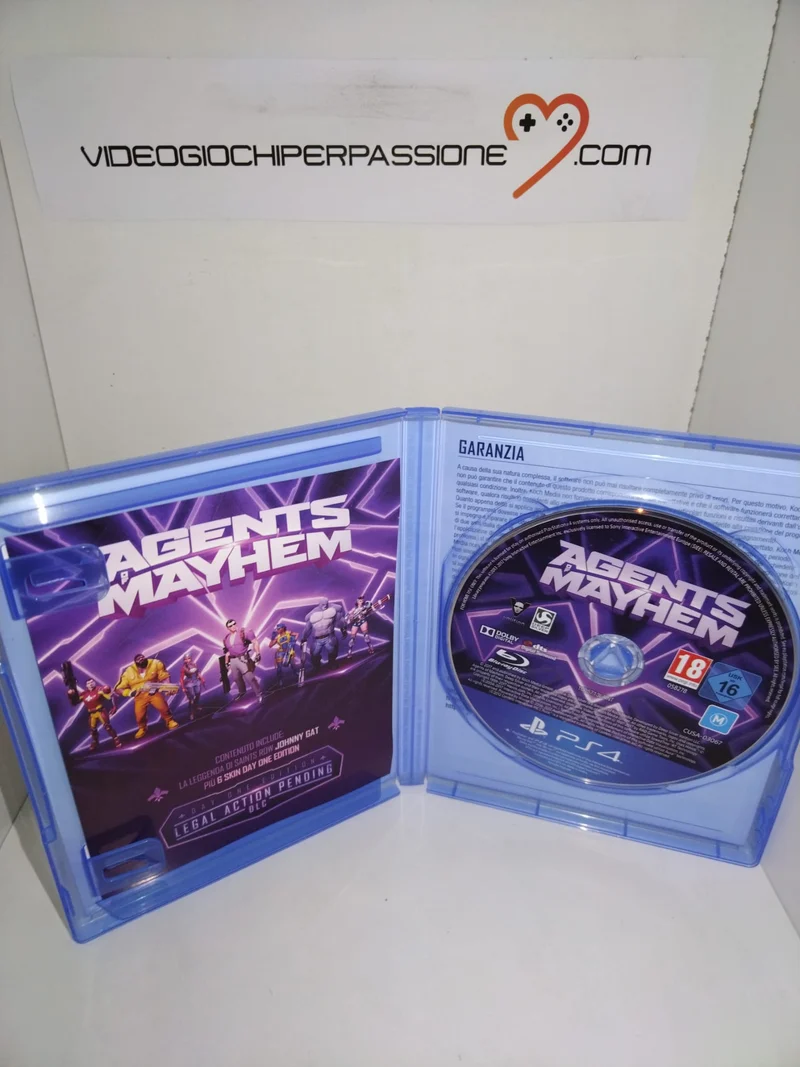 AGENTS OF MAYHEM day one edition PS4 (usato garantito)