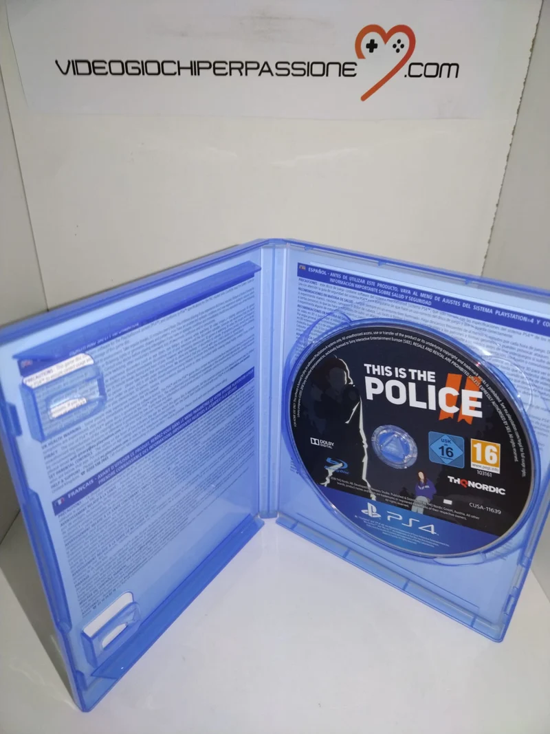 THIS IS THE POLICE PS4 (usato garantito)