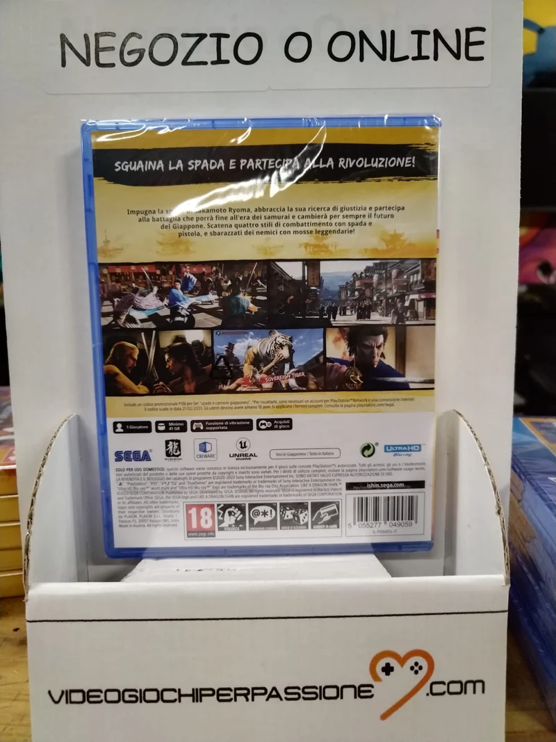 Like a Dragon Ishin! Playstation 5 Edizione Italiana