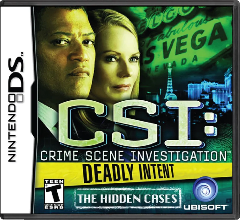 CSI Crime Scene Investigation Deadly Intent Hidden Cases - Nintendo DS